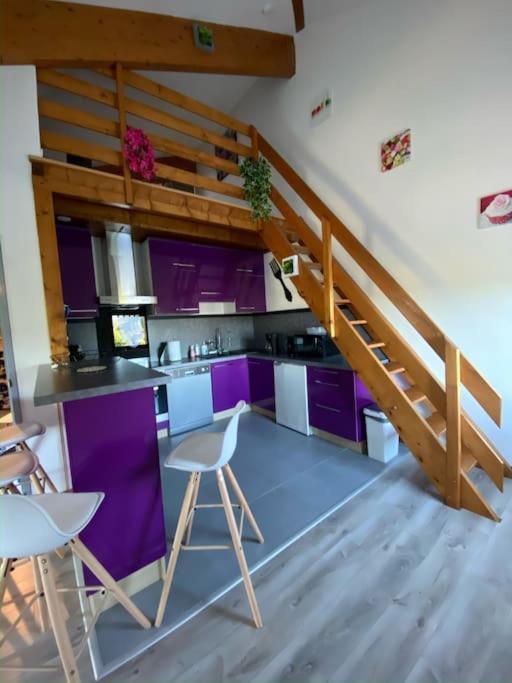 Appartement Lumineux Avec Vue Sur Les Montagnes Morbier Exterior photo